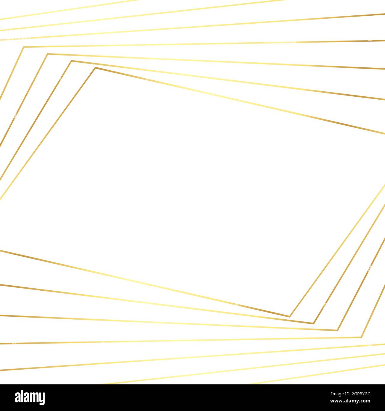 Abstract white background with golden lines - Vector illustration Stock ...
