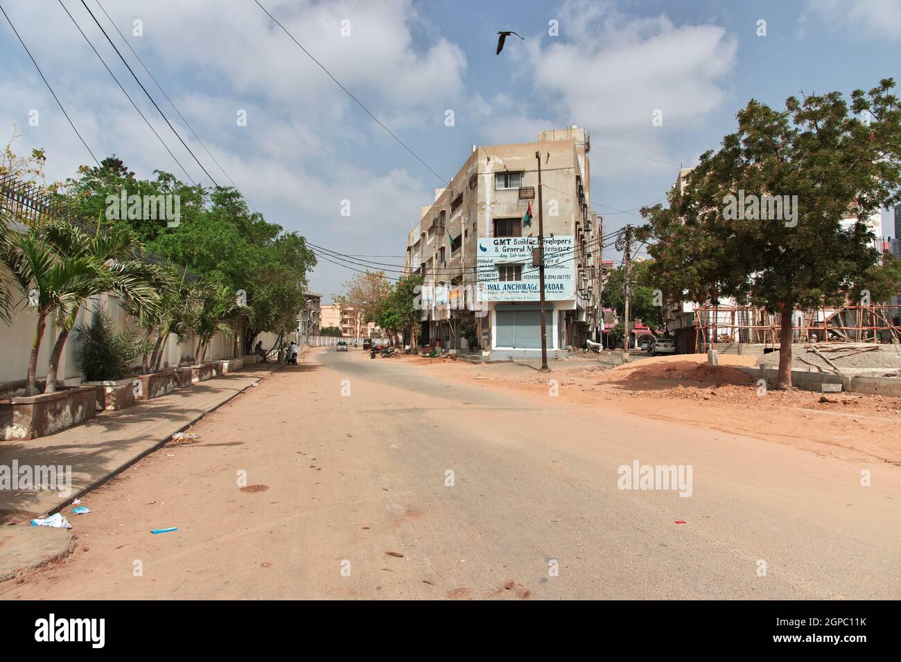 The vintage street in the center of Karachi, Pakistan Stock Photo - Alamy