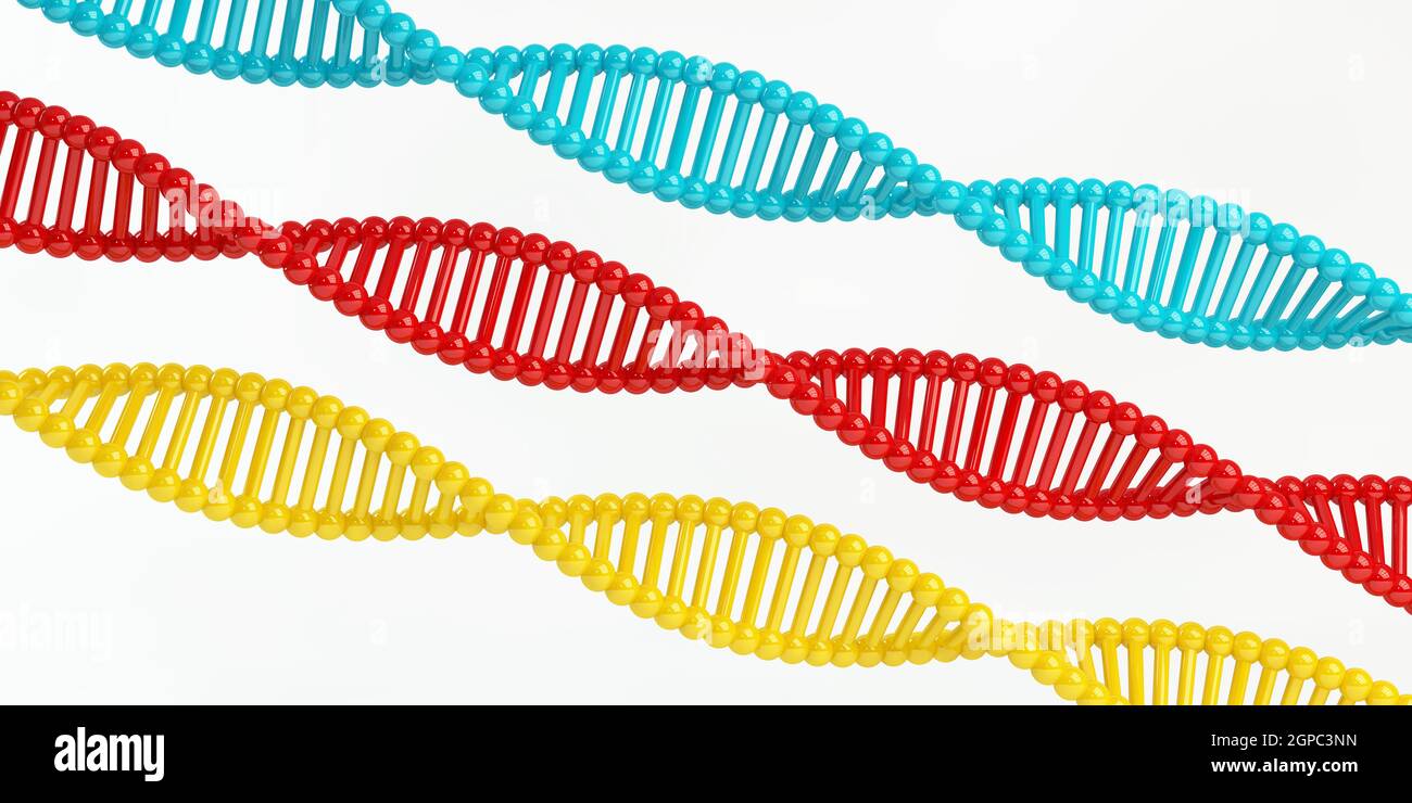 DNA Molecule Helix Science Abstract Background Art Stock Photo