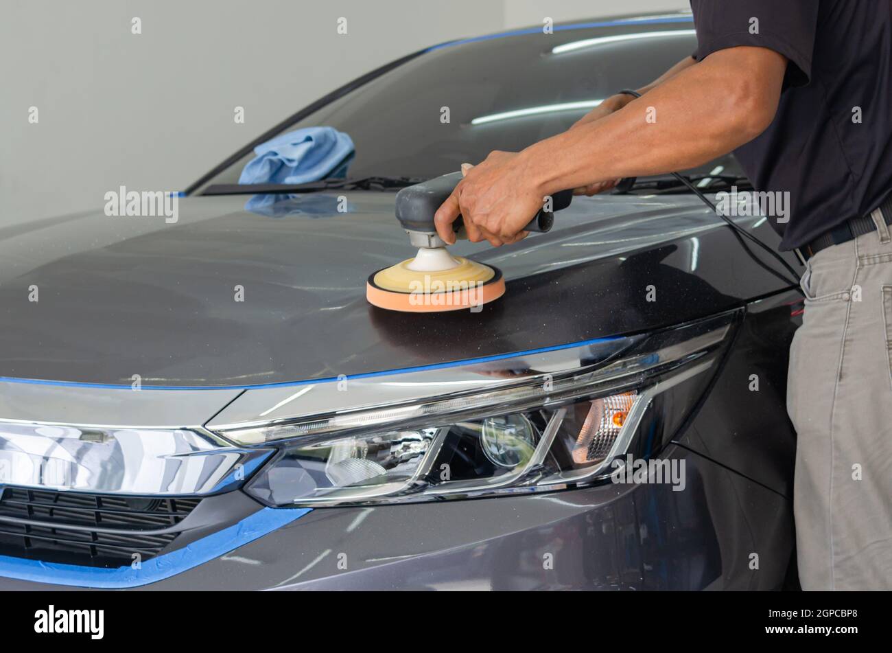 Machine polish car best sale