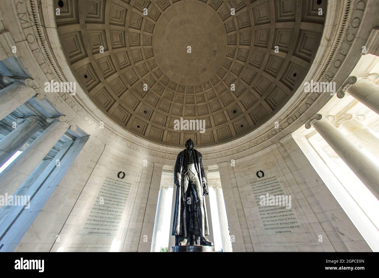 Thomas Jefferson Memorial. Shooting Location Washington, DC Stock