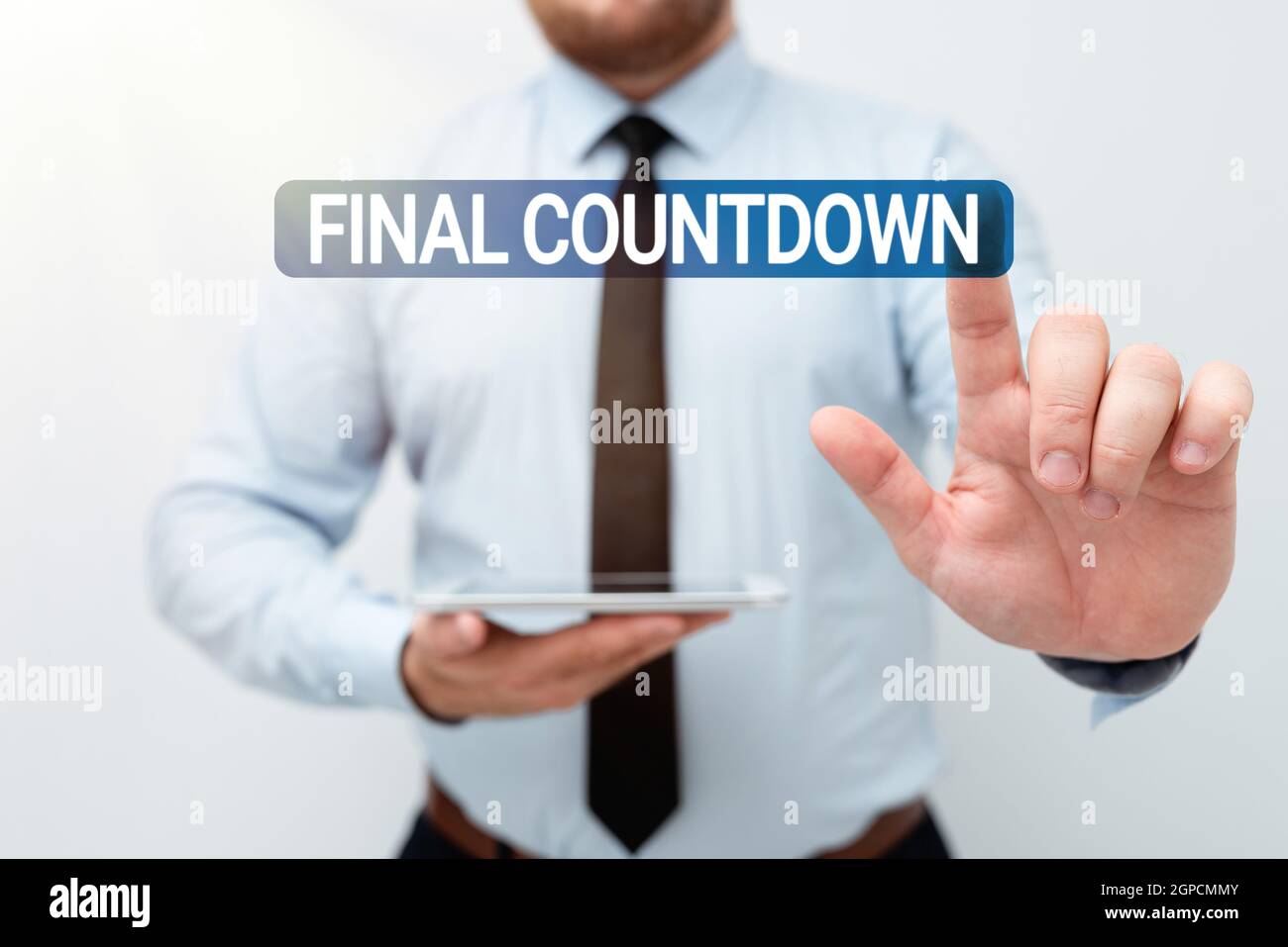 Writing displaying text Final Countdown. Word for Last moment of any ...