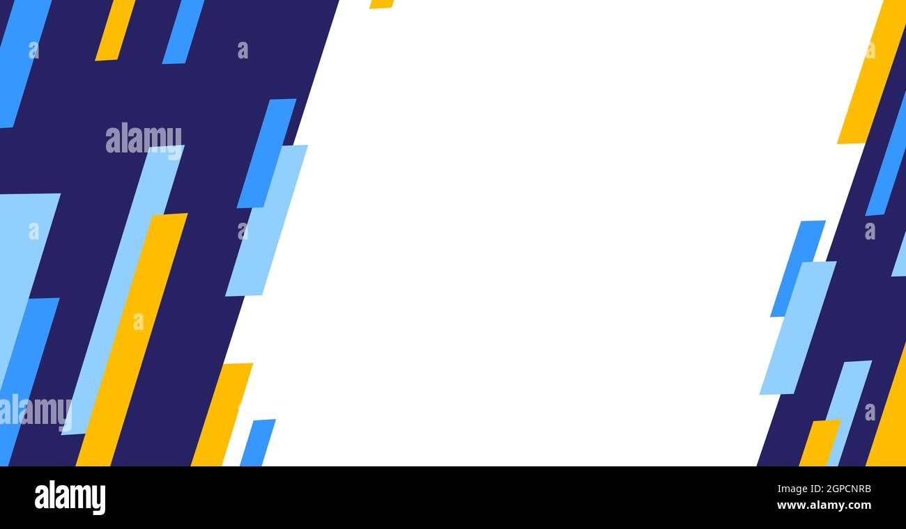 Abstract white background with colored rectangles - Vector illustration ...