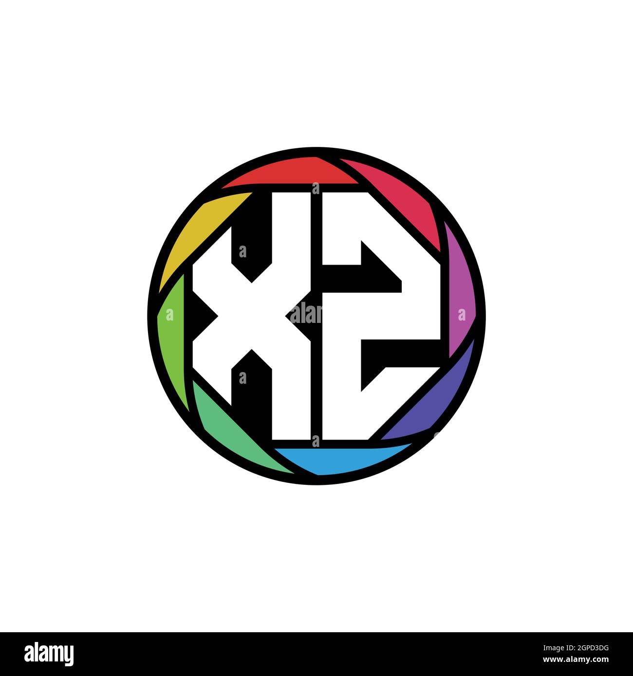 Zx gaming logo Stock Vector Images - Alamy