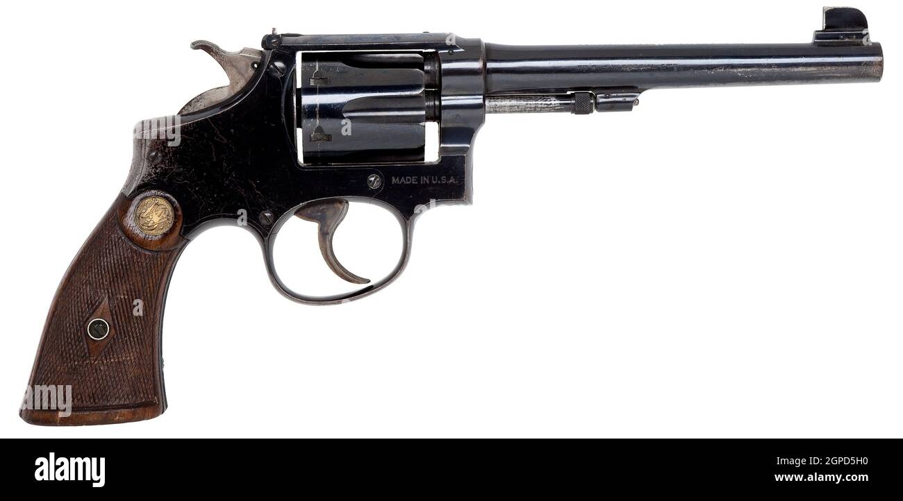 Smith & Wesson Double Action Revolver Stock Photo - Alamy