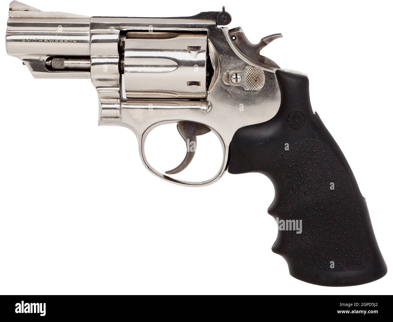 Smith & Wesson Model 19-3 Double Action Revolver Stock Photo