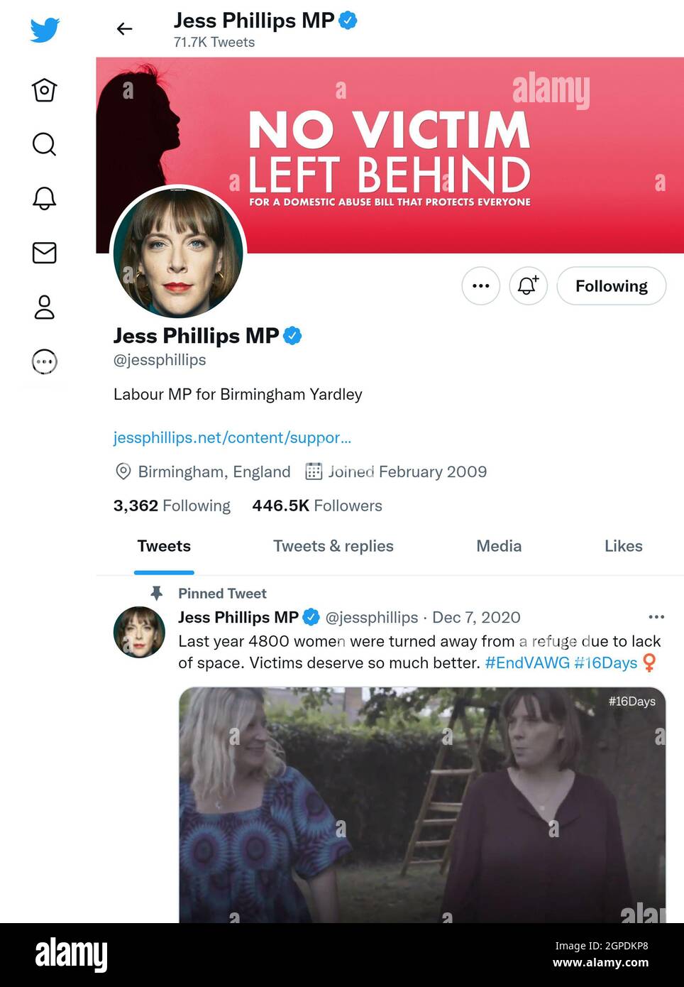 Jess phillips hires stock photography and images Alamy