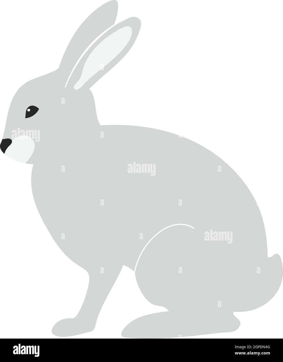 Easter Rabbit Icon Stock Vector Image & Art Alamy