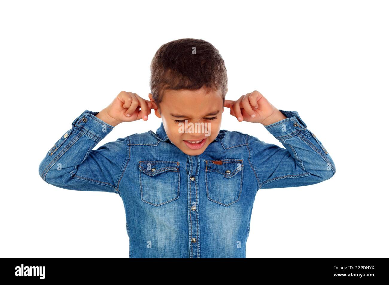 Young kid deafening hires stock photography and images Alamy