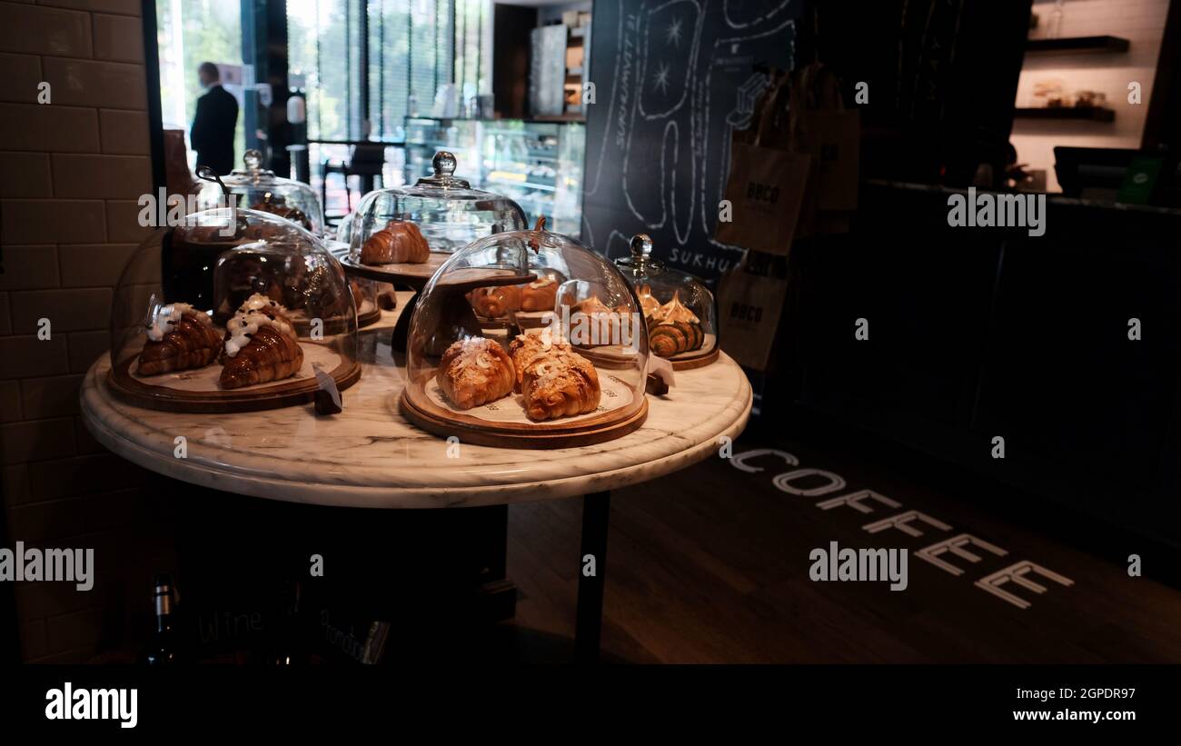 Bangkok Baking Company Sukhumvit Road Bangkok Thailand Stock Photo Alamy