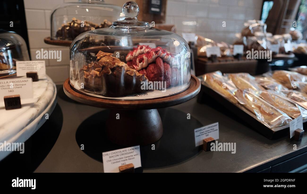 Bangkok Baking Company Sukhumvit Road Bangkok Thailand Stock Photo Alamy