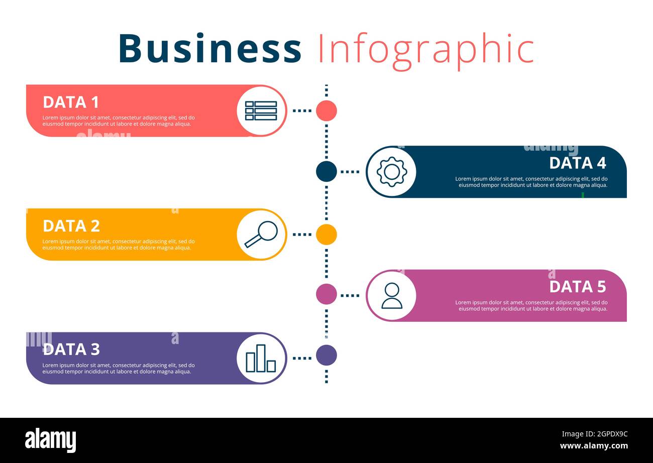 Creative Diagram Idea Business Plan Concept Infographic Element Template Stock Vector