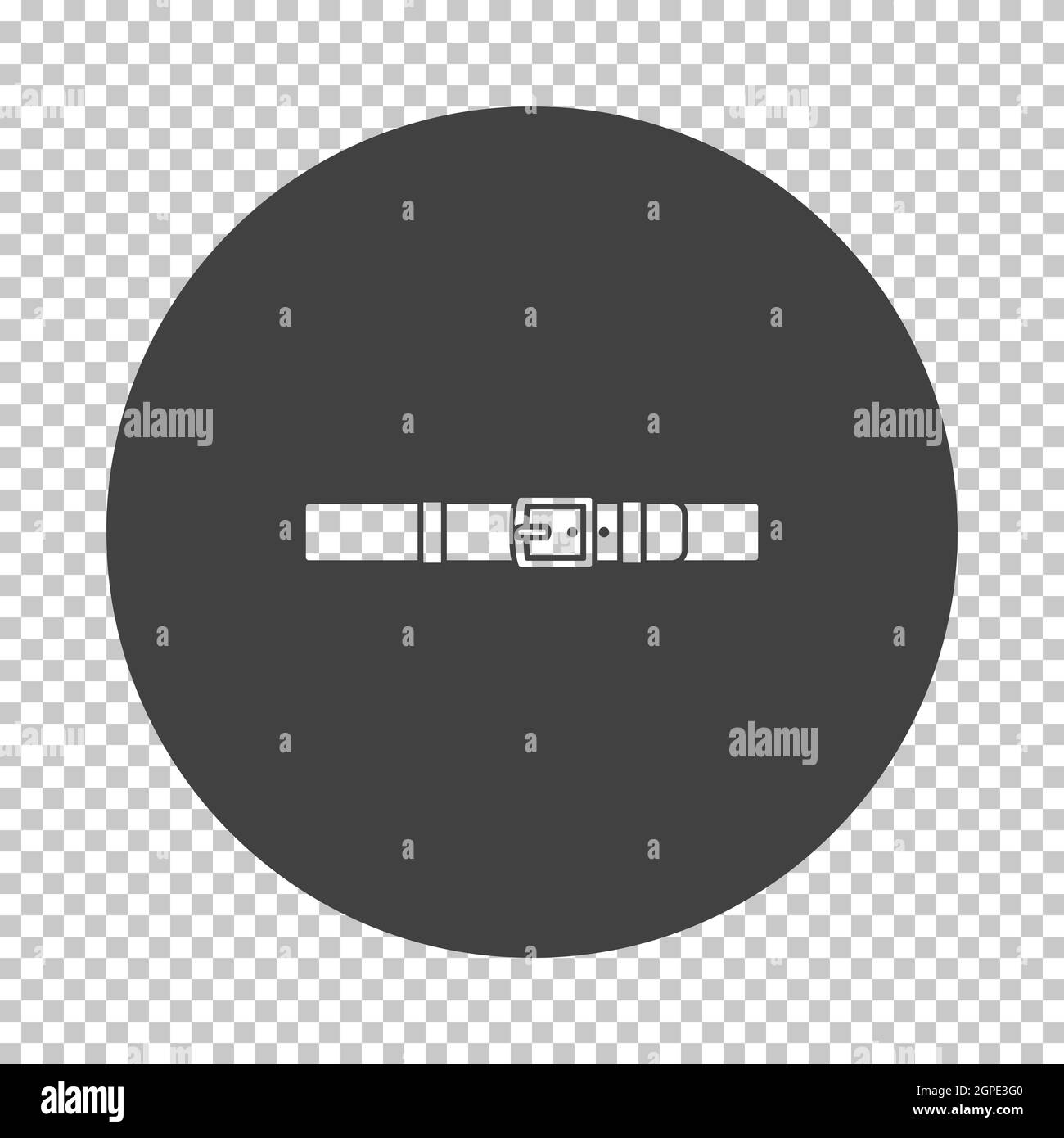 Trouser Belt Icon Stock Vector