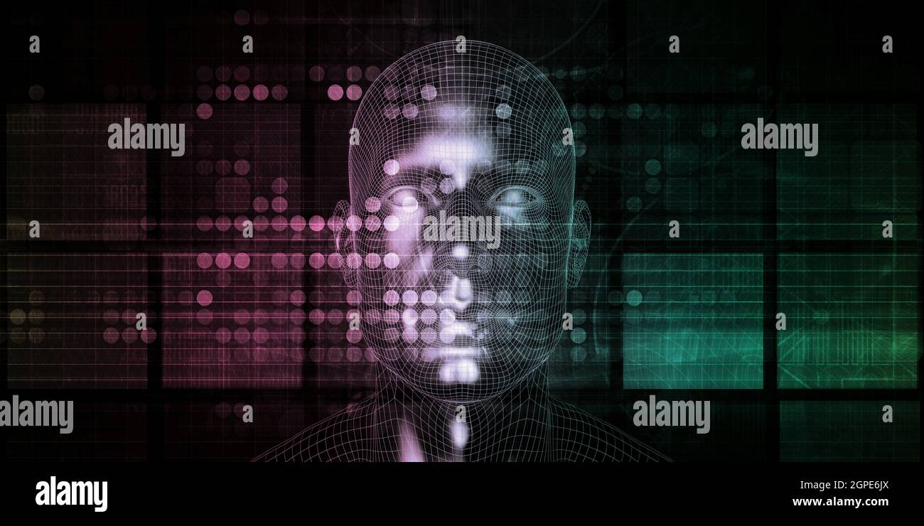 AI Technology Industry High Impact on Autonomous Technologies Stock Photo