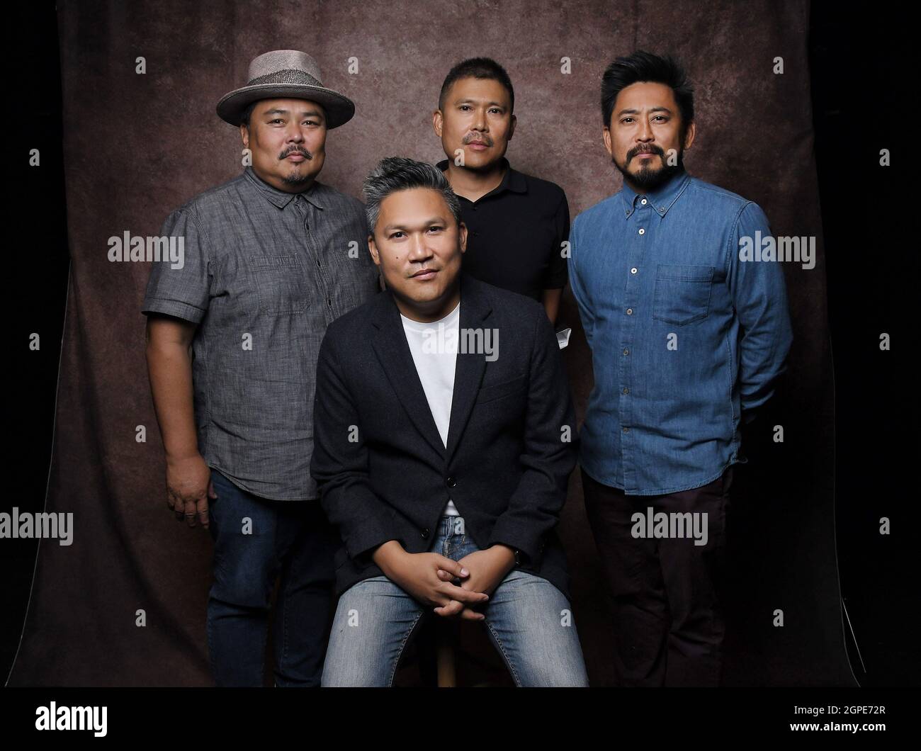 Los Angeles USA 28th Sep 2021 L R Portrait Of The Basco Brothers   Los Angeles Usa 28th Sep 2021 L R Portrait Of The Basco Brothers Derek Basco Dante Basco Darion Basco And Dion Basco At The 2021 Los Angeles Asian Pacific Film Festival At The Aratani Theatre At The Japanese American Cultural Community Center In Los Angeles Ca On Tuesday September 28 2021 Photo By Sthanlee B Miradorsipa Usa Credit Sipa Usalamy Live News 2GPE72R 