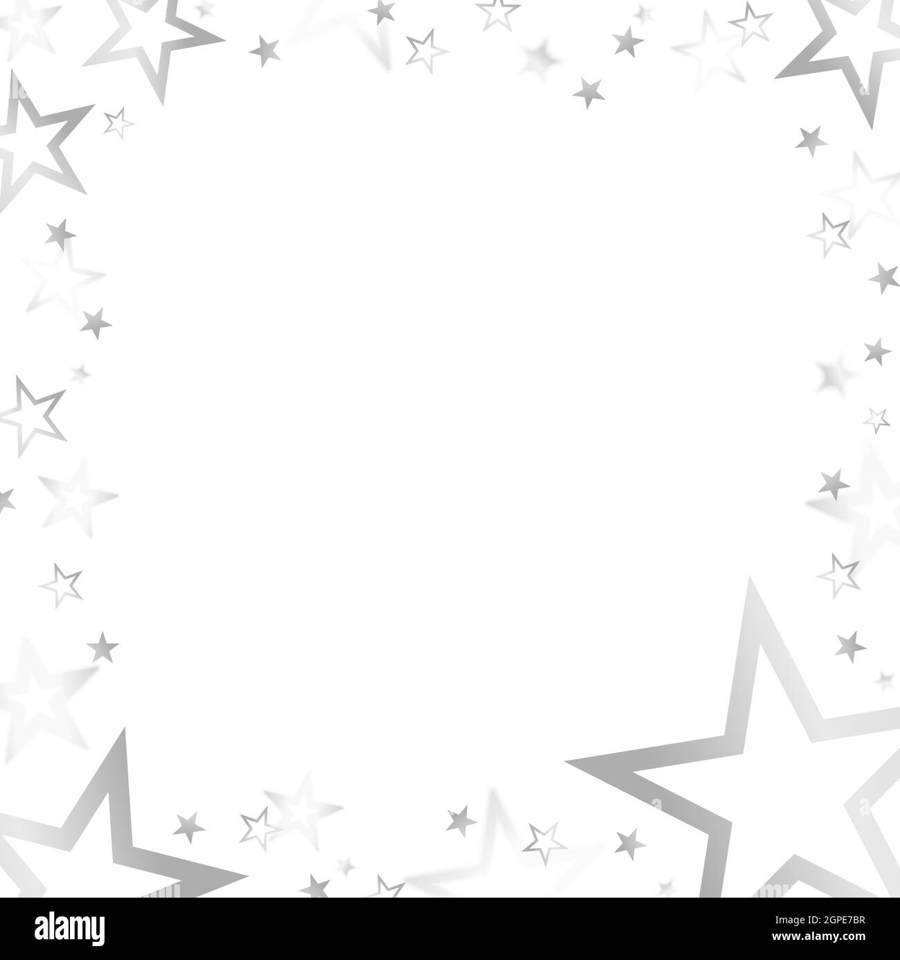 christmas banner with colored stars Stock Vector