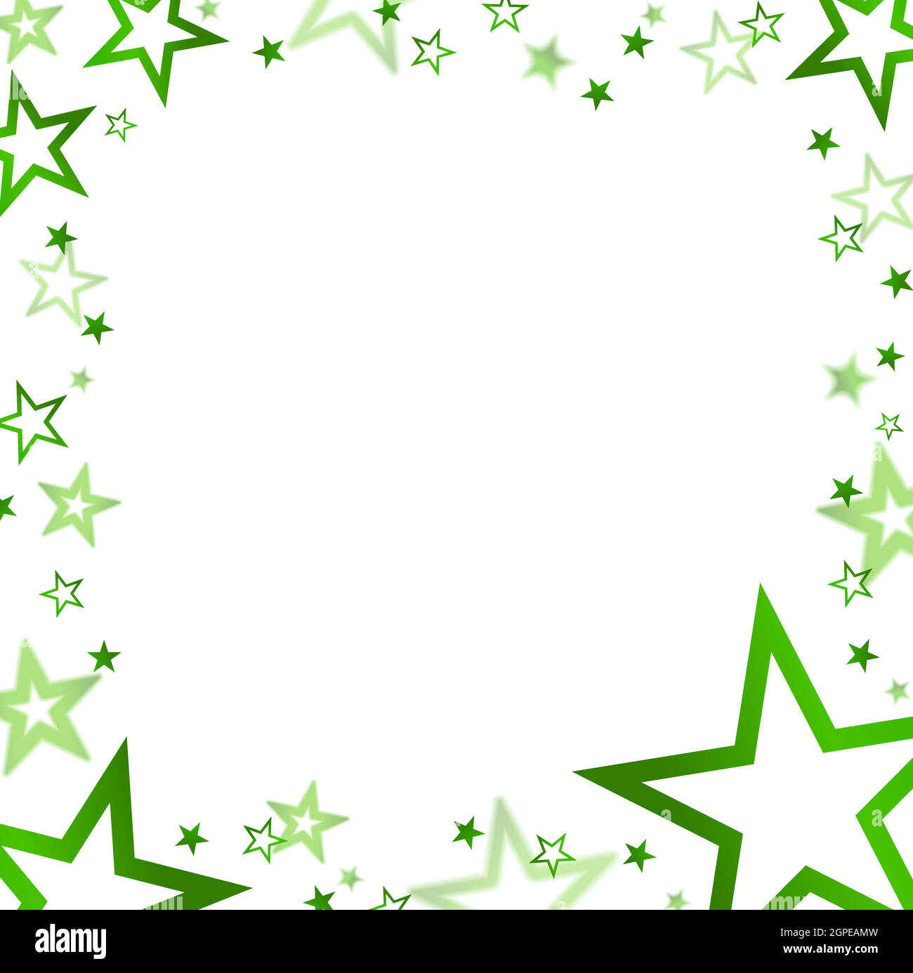 christmas banner with colored stars Stock Vector