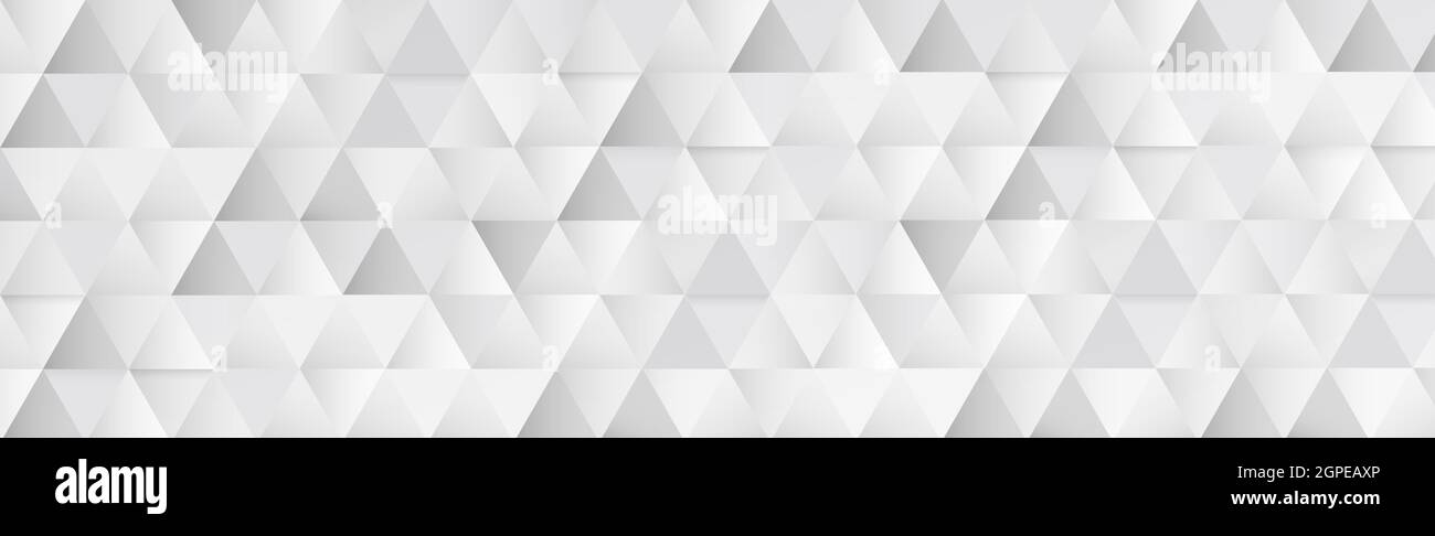 Abstract white - gray background texture with many triangles - Vector ...