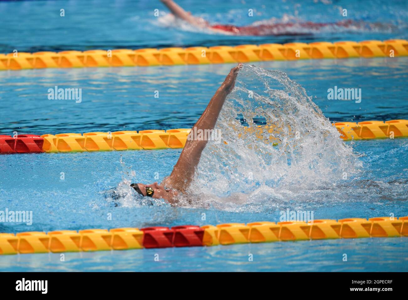 Tokyo, Japan, August 28th 2021, Tokyo 2020 Paralympic games. Swimming pool session. Mallory Weggemann Stock Photo