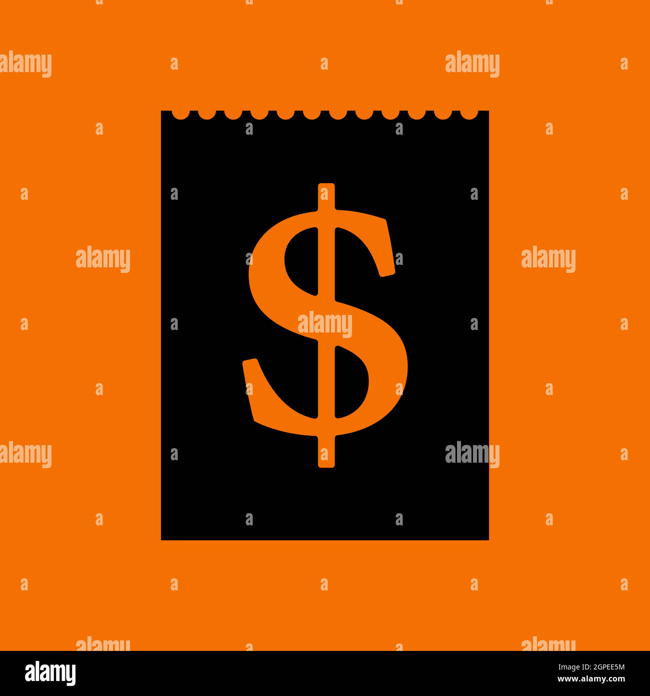 Dollar Calendar Icon Stock Vector