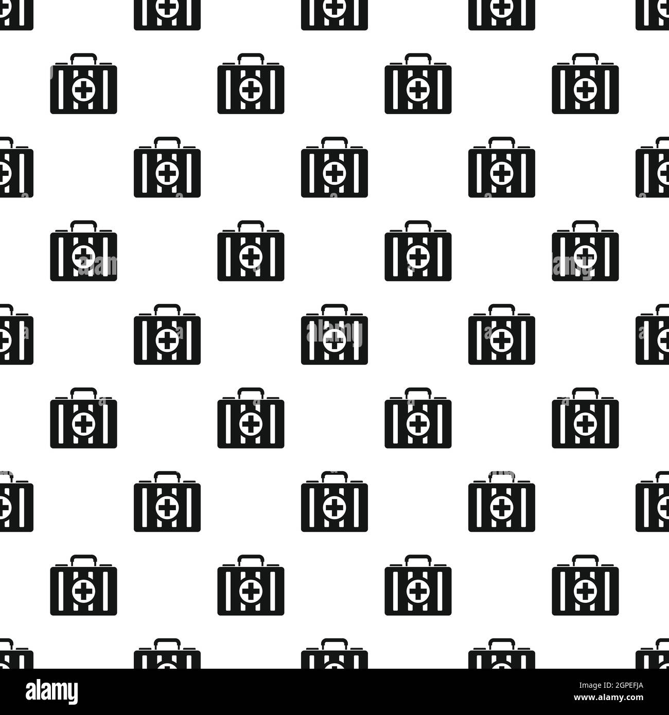 First Aid Kit Pattern First aid kit pattern, simple style Stock Vector Image & Art - Alamy