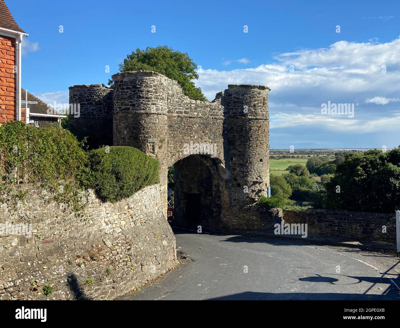 Winchelsea, East Sussex, UK 12.03.2020 Winchelsea Land gate part of