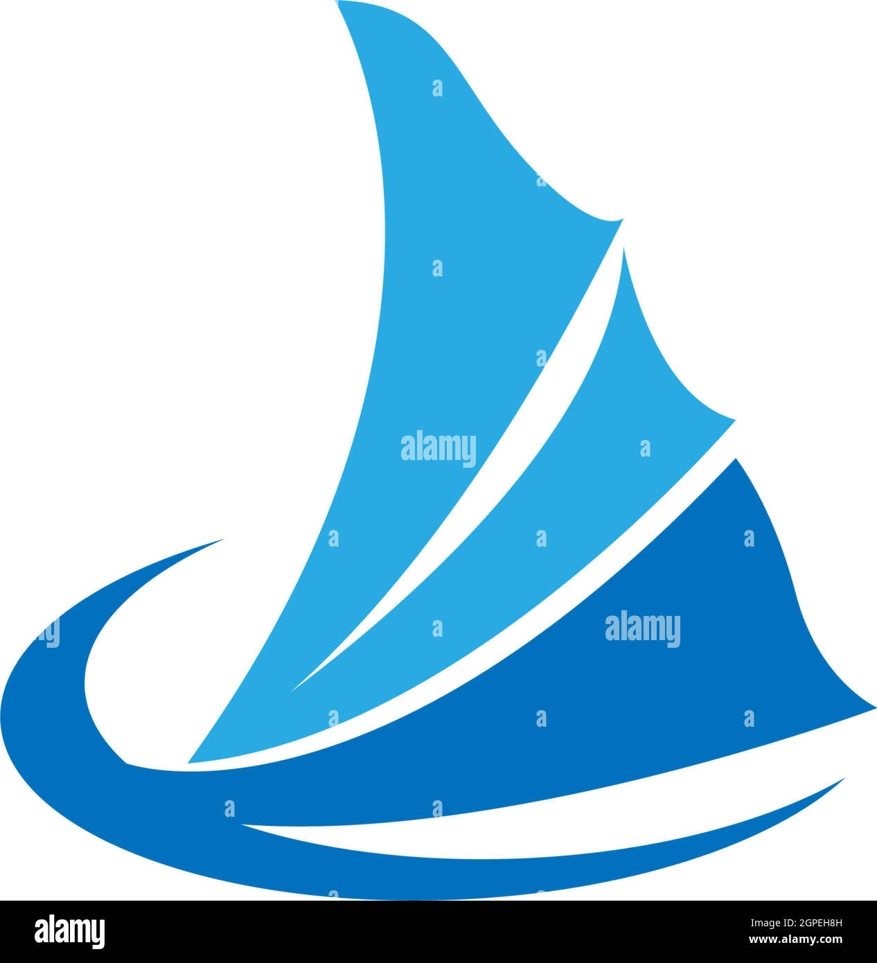 Cruise ship logo icon design template vector Stock Vector