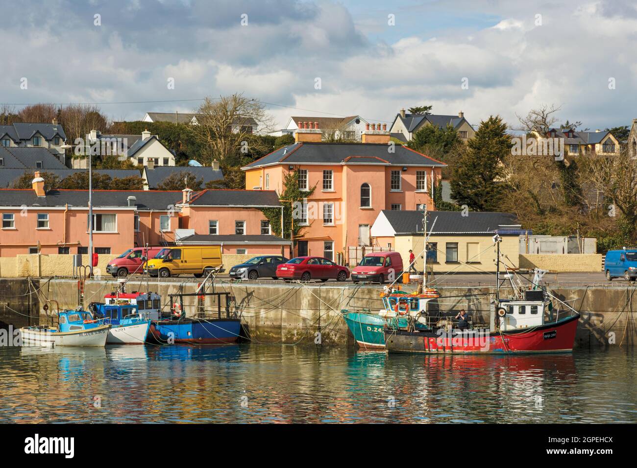 Castletownbere, County Cork, West Cork, Beara Peninsula,  Republic of Ireland. The town, which is on the Wild Atlantic Way, is also known as Castletow Stock Photo