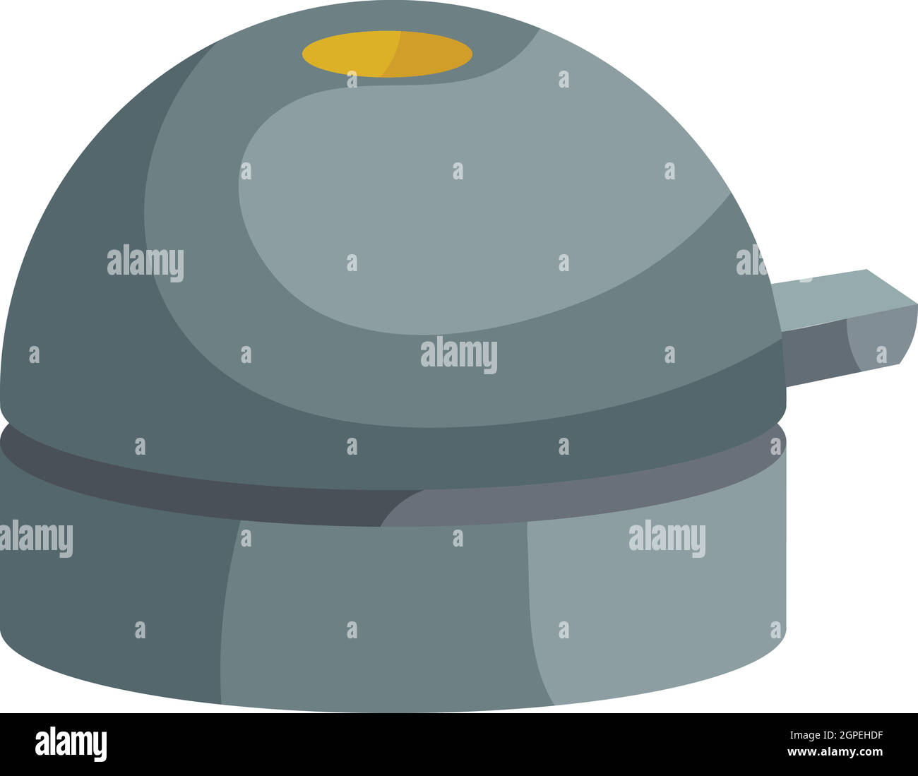 Bicycle bell icon, isometric style Stock Vector Image & Art Alamy