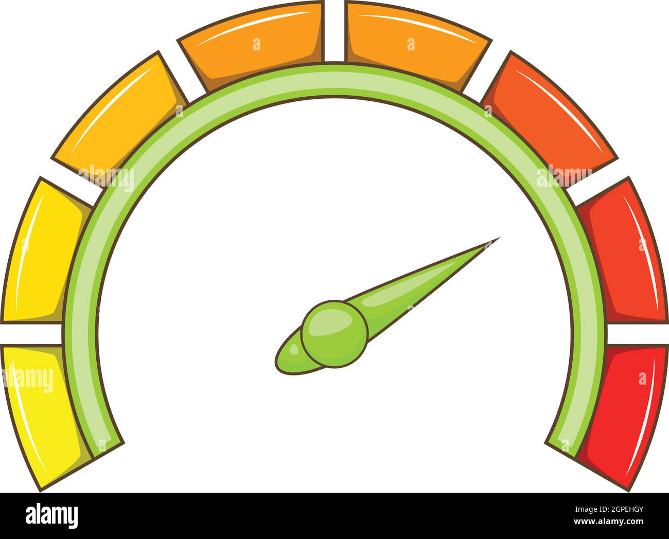 Sport car speedometer icon, cartoon style Stock Vector Image & Art Alamy