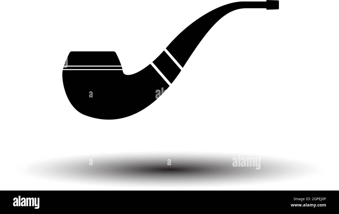 Smoking Pipe Icon Stock Vector Image & Art - Alamy