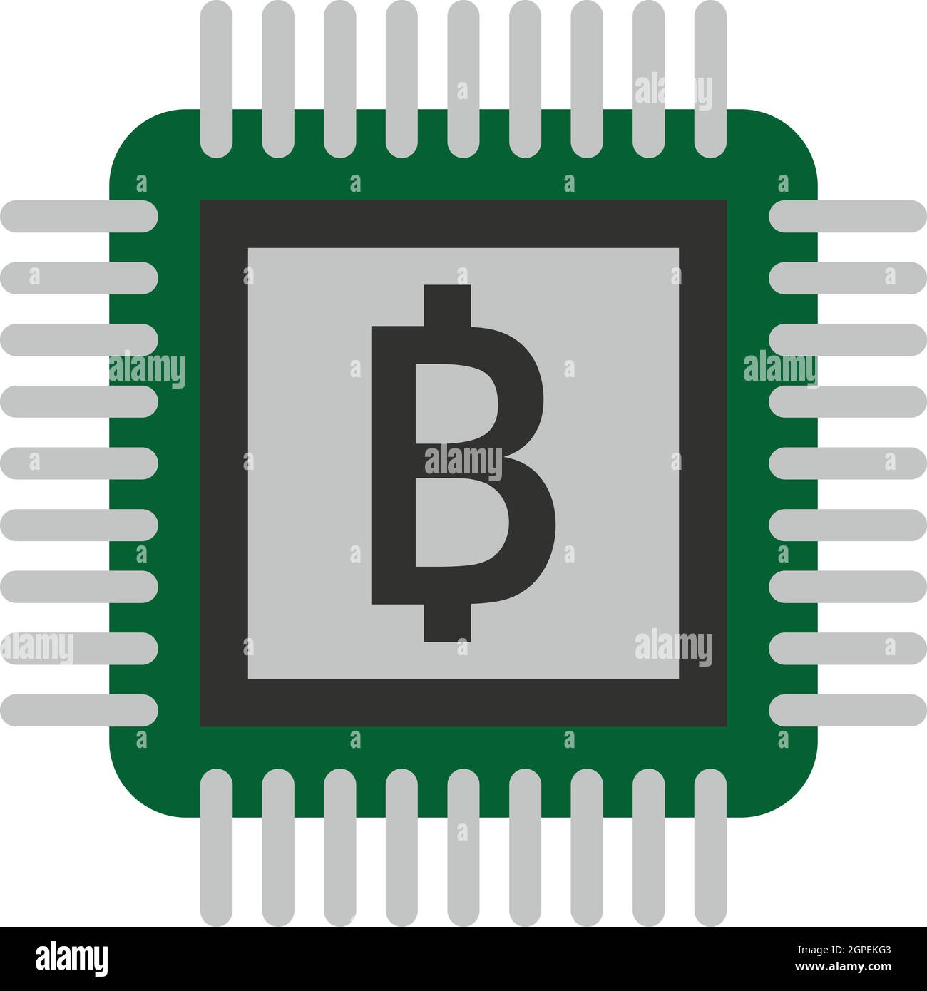 Chip symbol Stock Vector Images Alamy