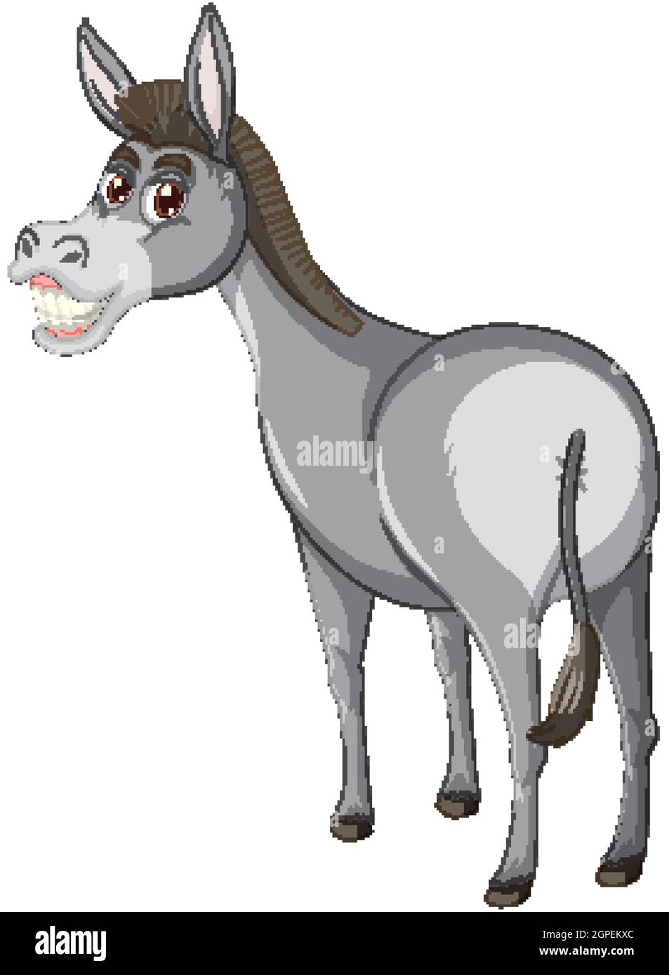 Donkey animal cartoon character illustration Stock Vector Image & Art - Alamy Donkey animal cartoon character illustration Stock Vector Image & Art - Alamy