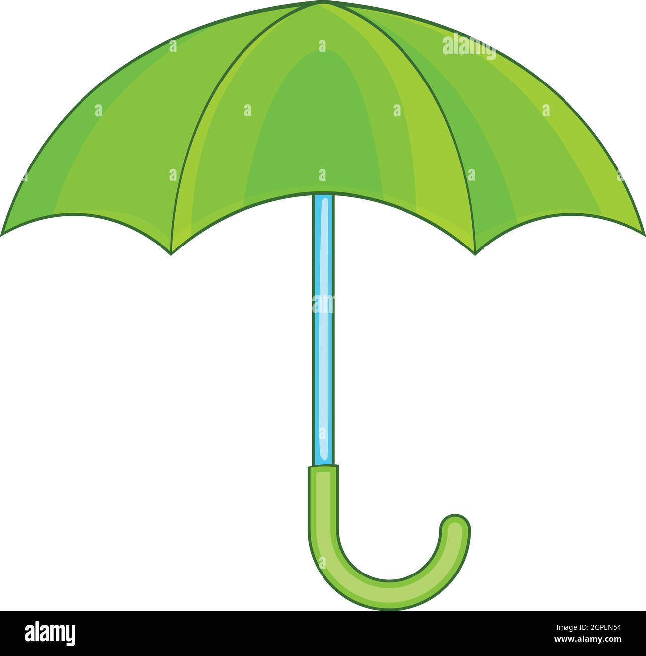 Cartoon picture umbrella hi-res stock photography and images - Alamy