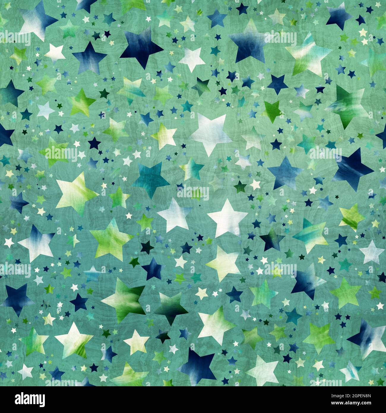 Seamless pattern of star motif in intricate colors and texture Stock ...