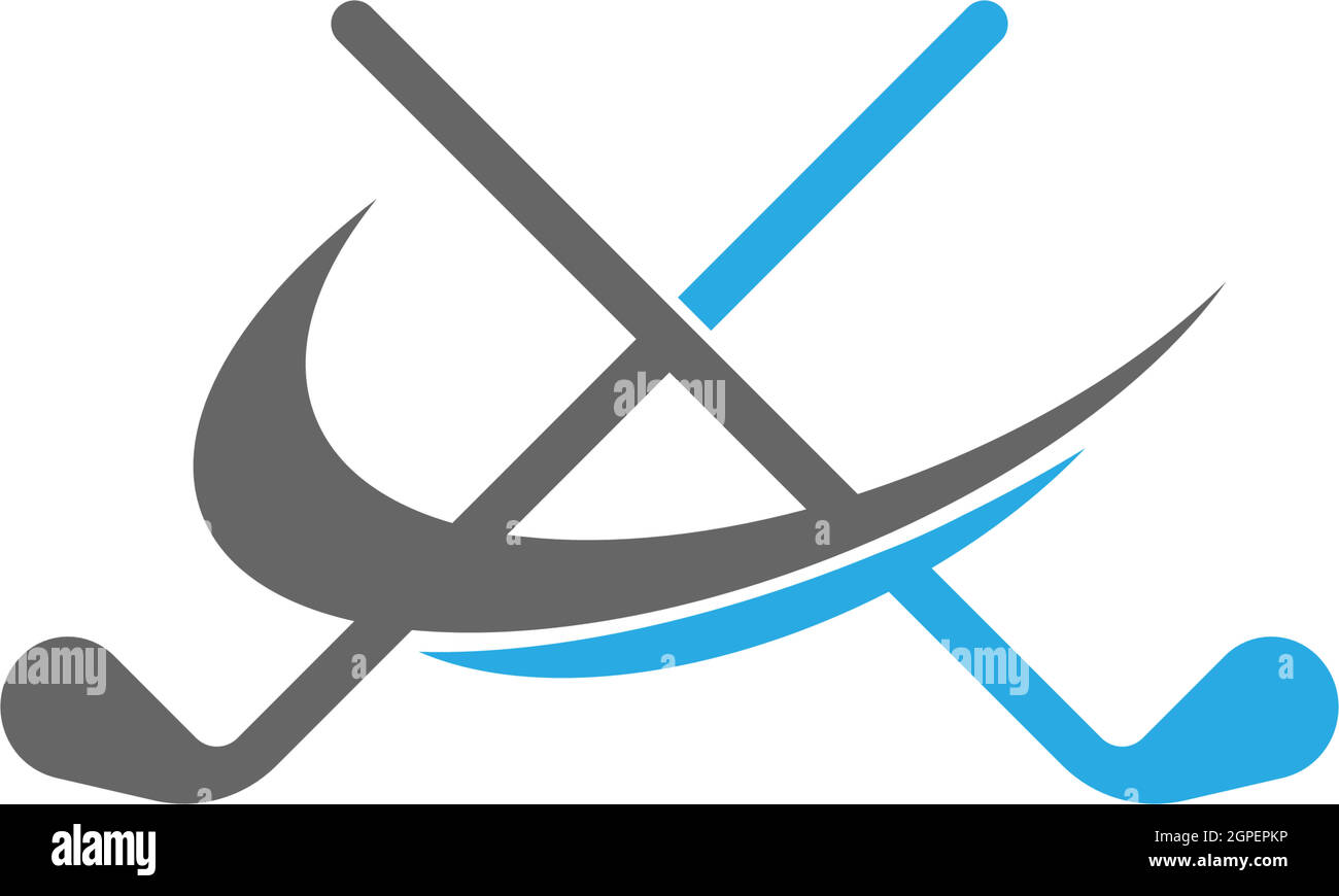 Golf logo icon template creative design illustration Stock Vector