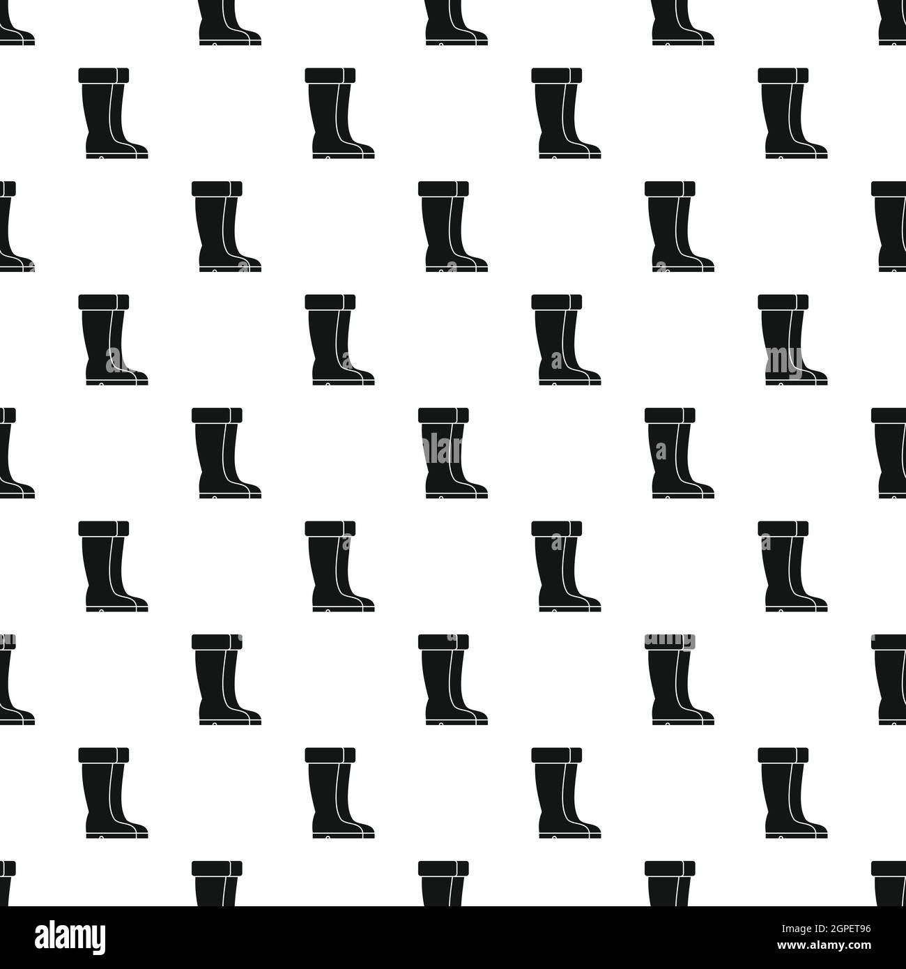 Winter shoes pattern, simple style Stock Vector Image & Art - Alamy
