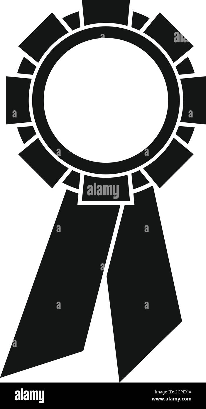 Champion medal icon, simple style Stock Vector Image & Art - Alamy