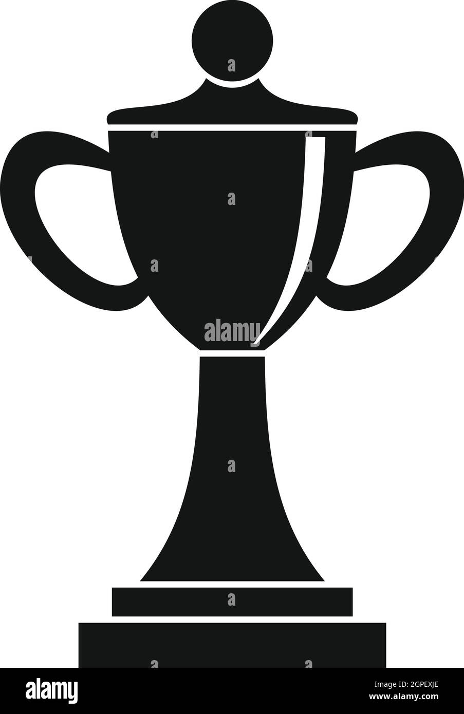 Championship cup icon, simple style Stock Vector Image & Art - Alamy