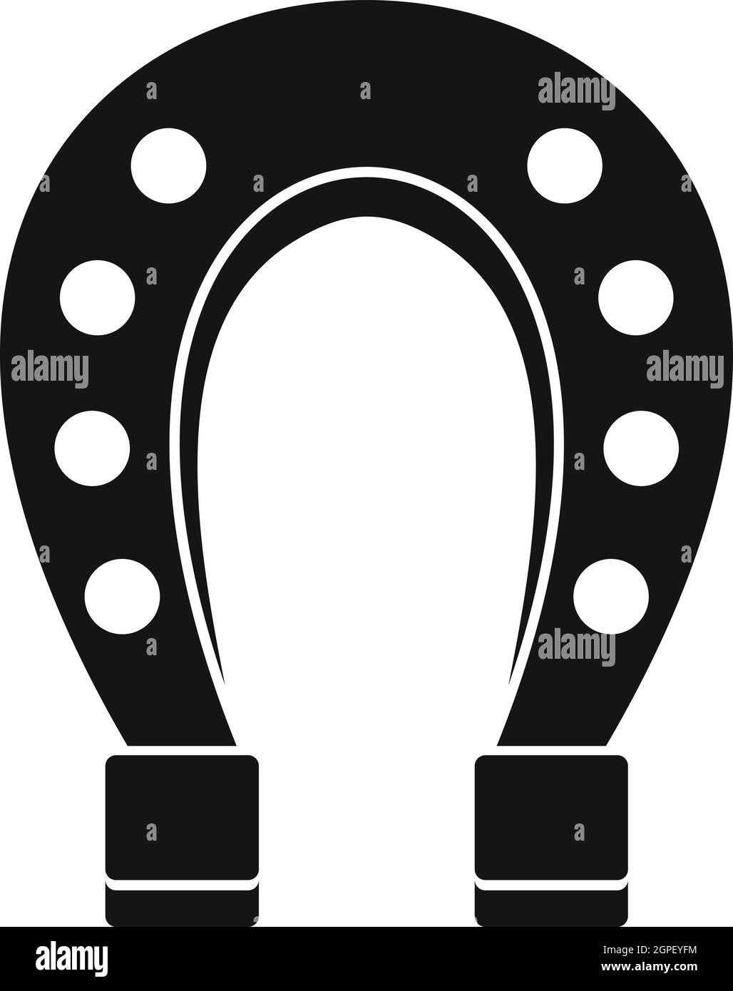 Horse icon simple element Stock Vector Images - Alamy