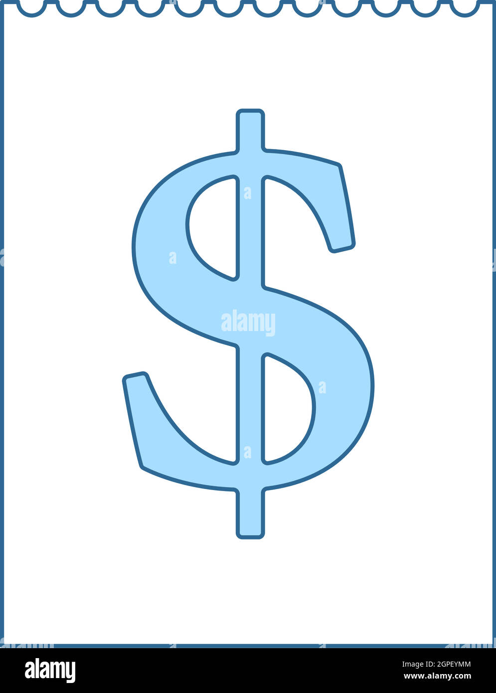 Dollar Calendar Icon Stock Vector