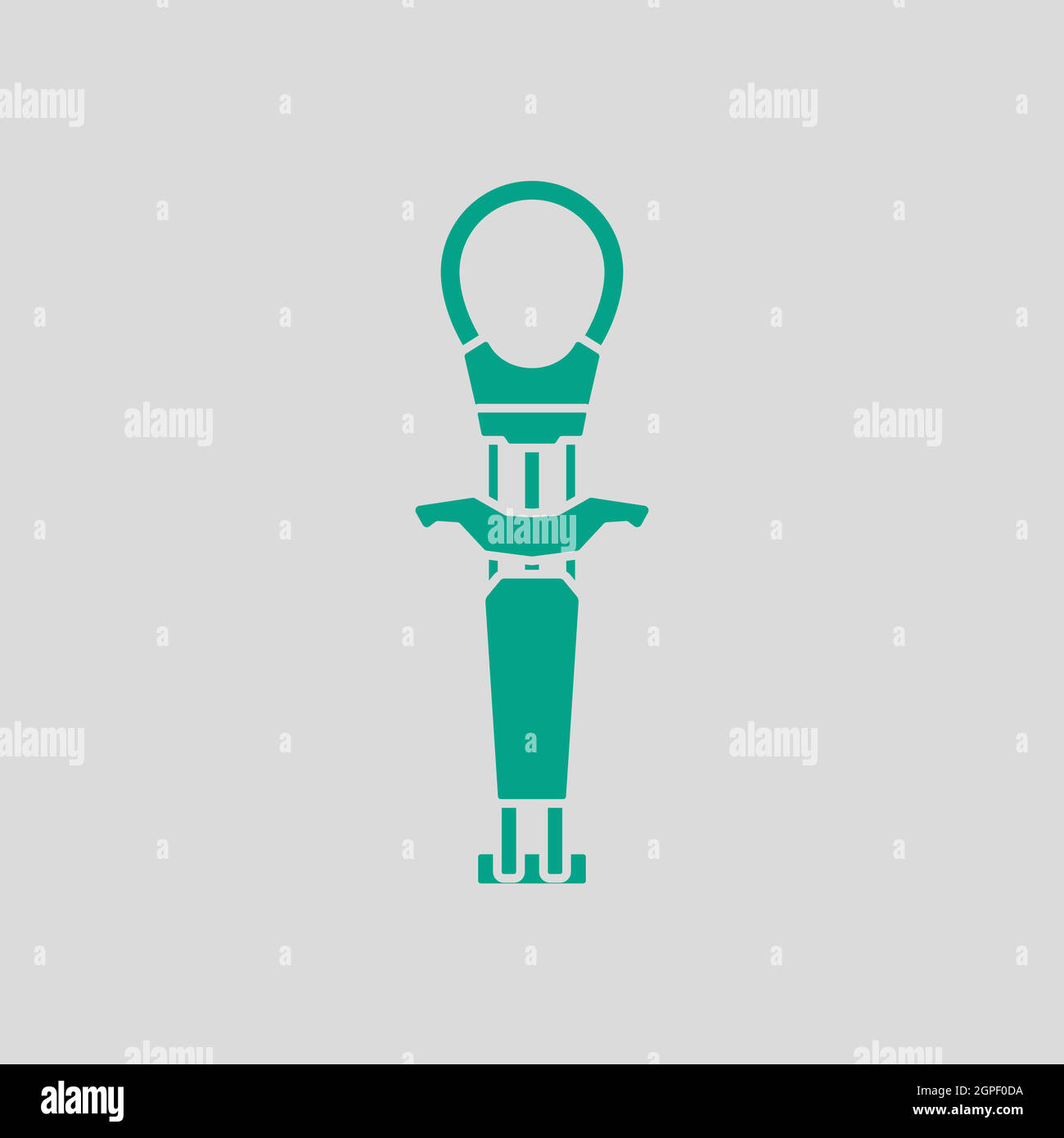 Alpinist Camalot Icon Stock Vector