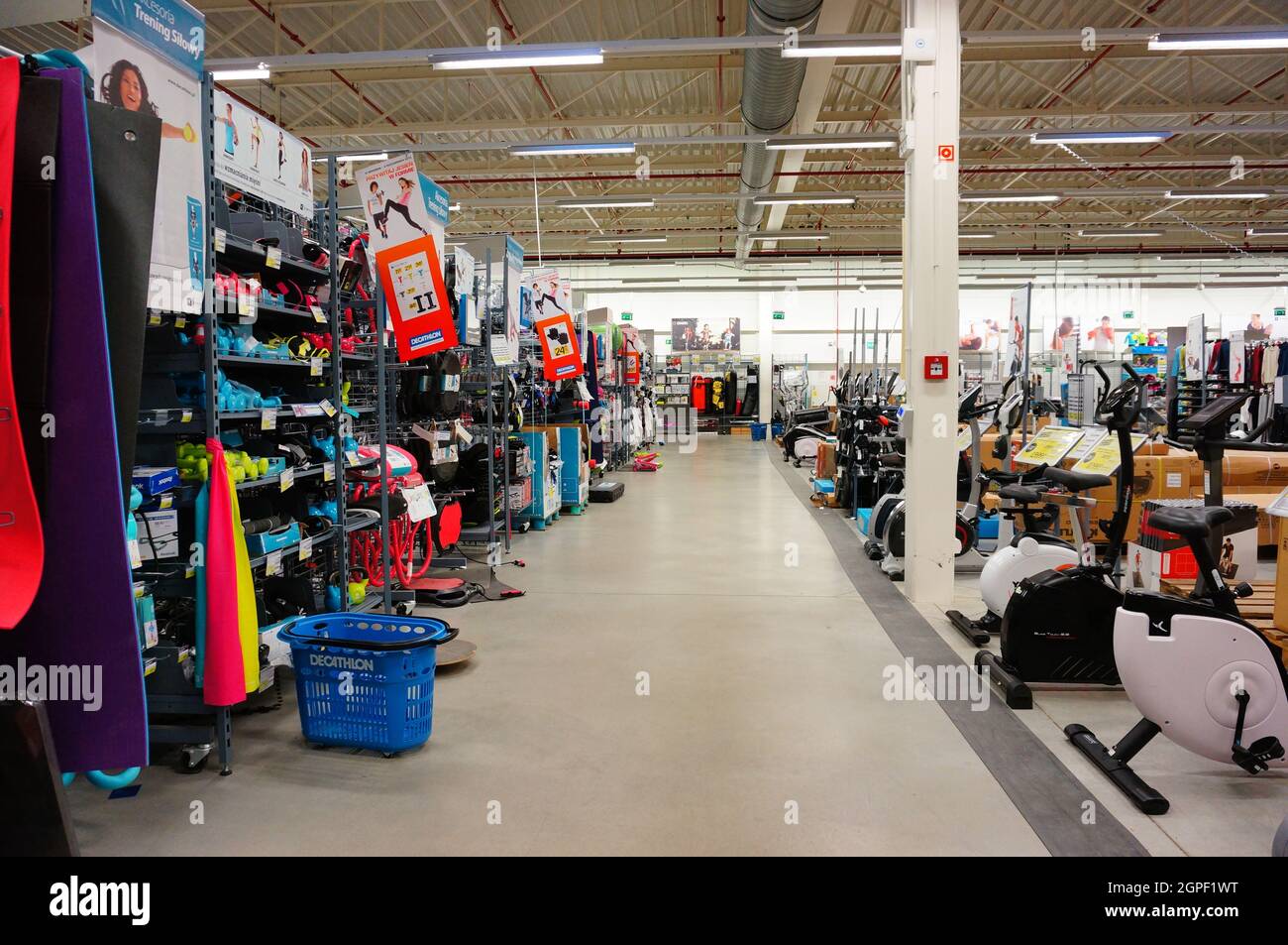 The new Decathlon warehouse in Poland 