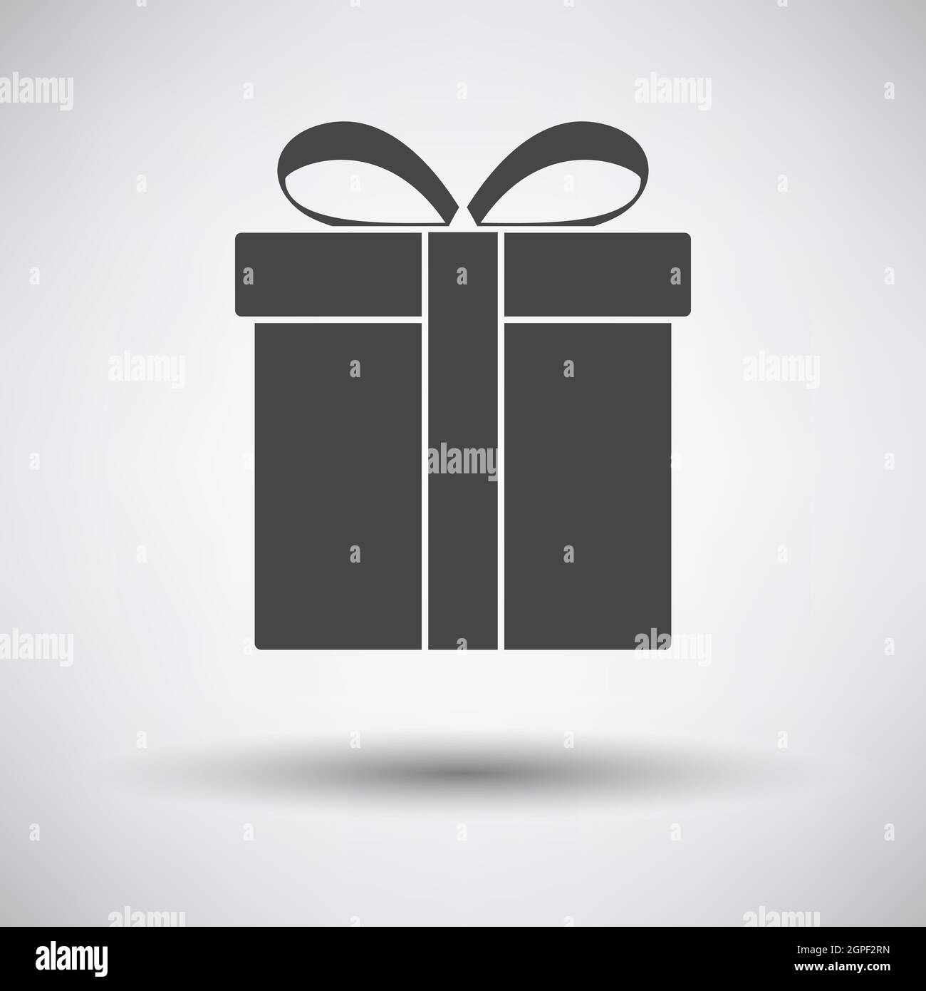 Gift Box Icon Stock Vector