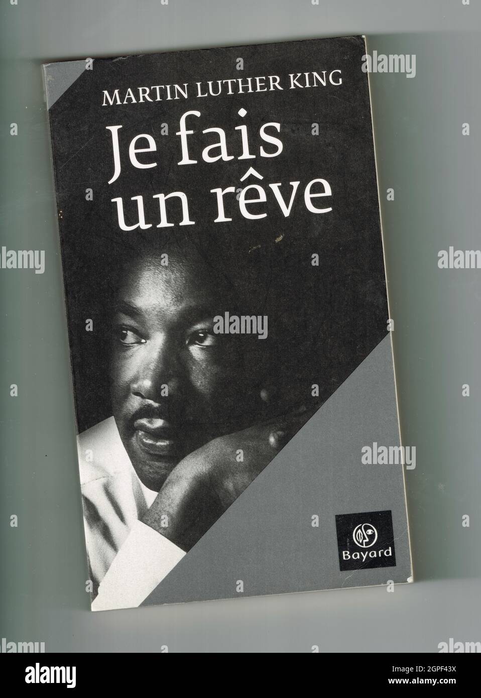 'Je fais un rêve' by Martin Luther King, Book cover, France, 1968 Stock Photo