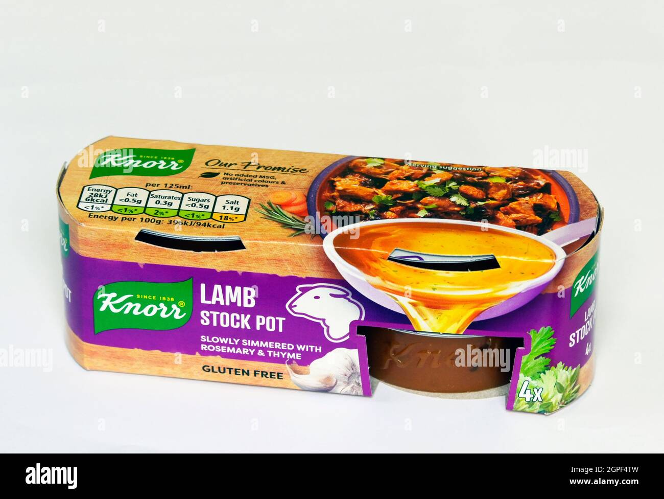 Knorr Lamb Stock Pot 4 x 28g - Pack of 2 : : Grocery