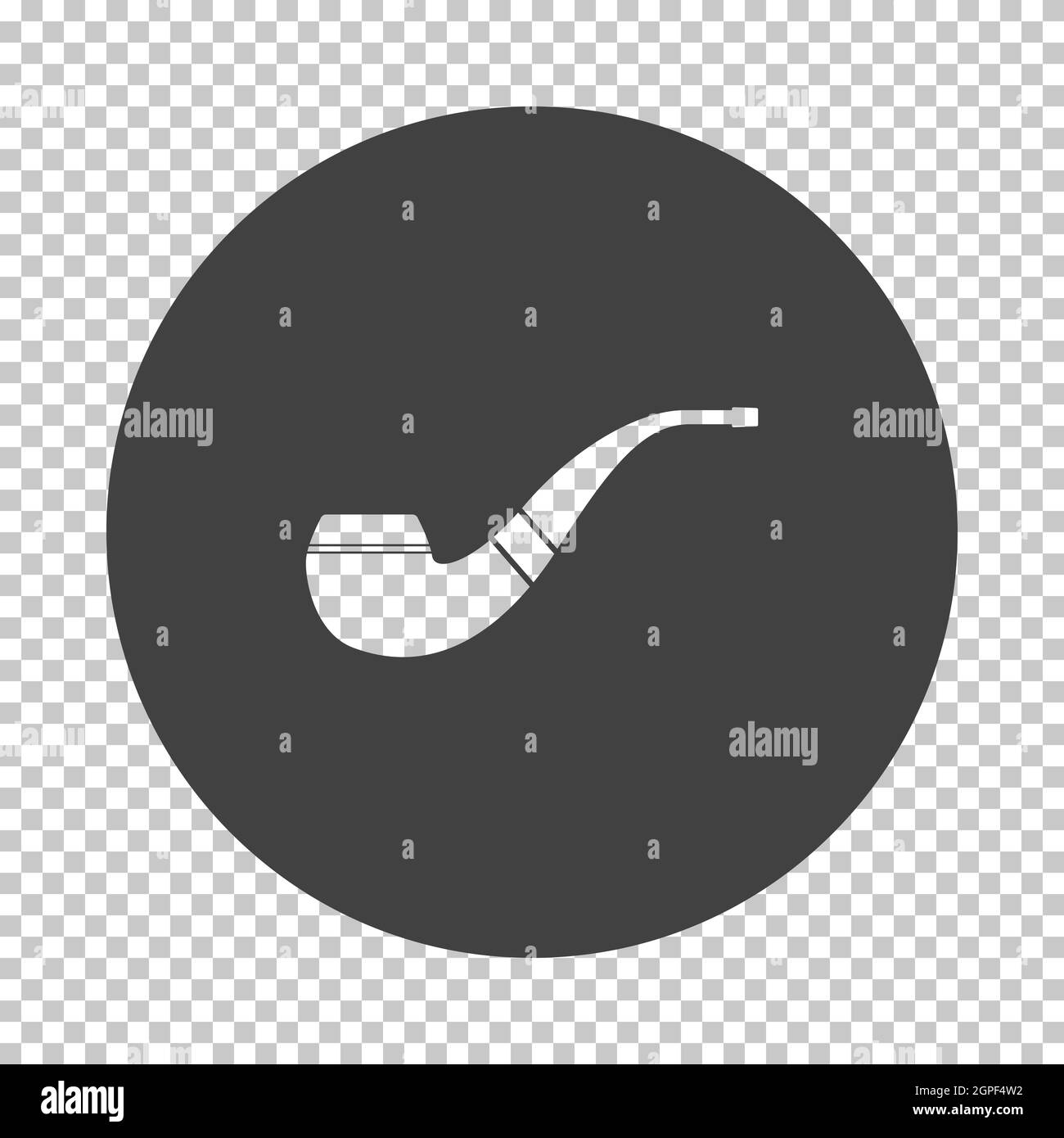 Smoking Pipe Icon Stock Vector Image & Art - Alamy
