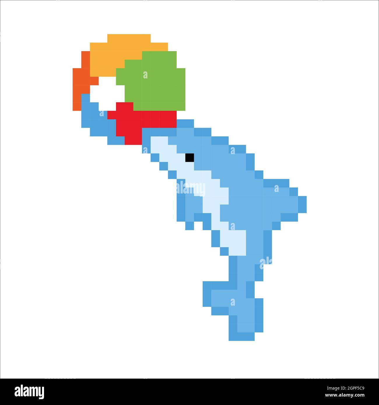 Pixel dolphin hires stock photography and images Alamy