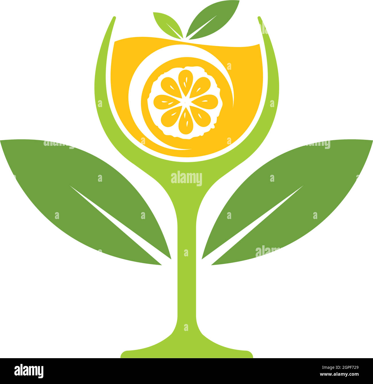 orange juice vector illustration design Stock Vector