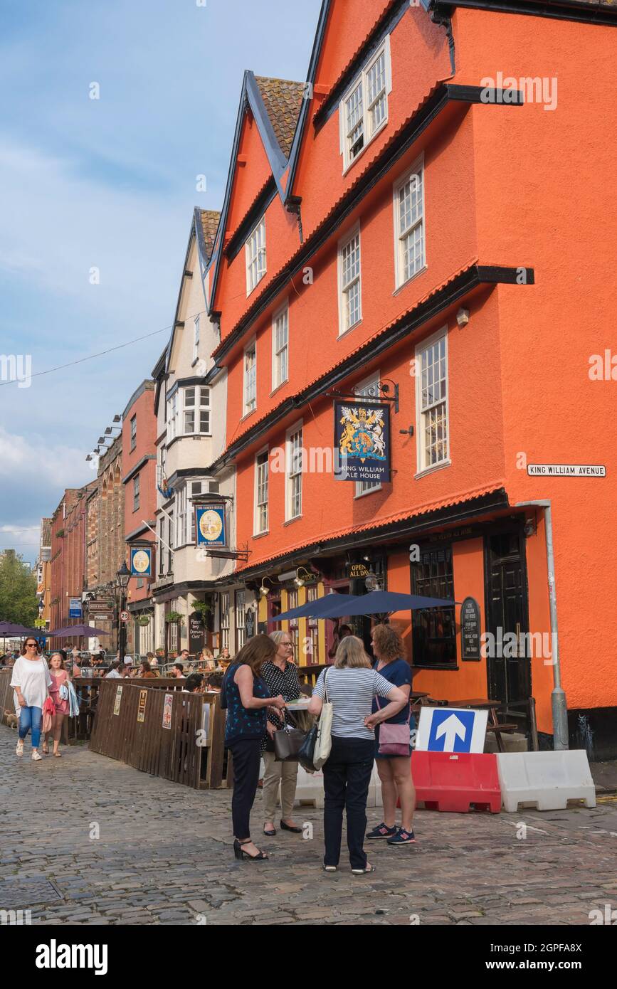 King William Ale House, view of the popular King William Ale House
